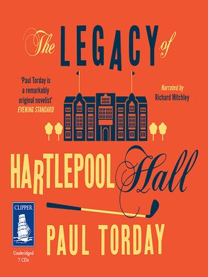 cover image of The Legacy of Hartlepool Hall